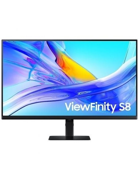 Monitor Profesional Samsung ViewFinity S8 S80UD S32D800UAU 32'/ 4K/ Regulable en altura/ Negro