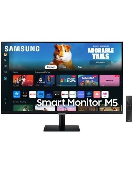 Smart Monitor Samsung M5 S32DM502EU 32'/ Full HD/ Smart TV/ Multimedia/ Negro