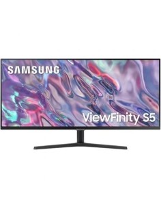 Monitor Profesional Ultraparonámico Samsung ViewFinity S5 S34C500GAU 34'/ UWQHD/ Negro