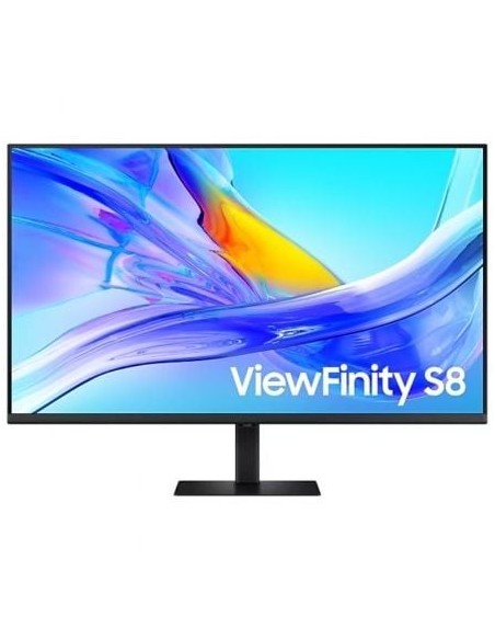 Monitor Profesional Samsung ViewFinity S8 S80UD S37D802UAU 37'/ 4K/ Regulable en altura/ Negro