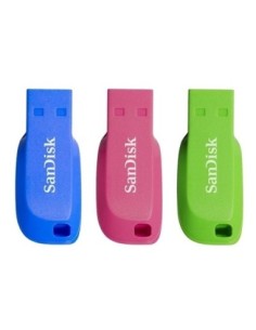 Sandisk SDCZ50C-032G-B46T Lápiz USB 32GB Pack 3