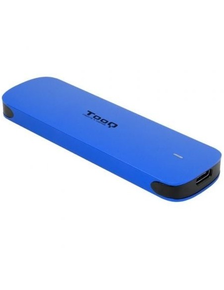 Caja Externa para Disco SSD M.2 NVMe TooQ TQE-2201BL/ USB 3.1 Gen2/ Sin tornillos