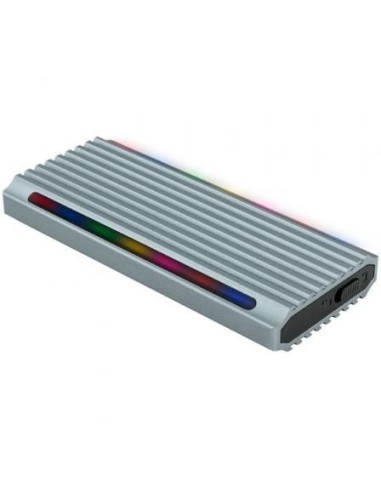 Caja Externa para Disco SSD M.2 NVMe TooQ TQE-2221G/ USB 3.1 Gen2/ Sin tornillos