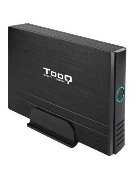 Caja Externa para Disco Duro de 3.5' TooQ TQE-3520B/ USB 2.0