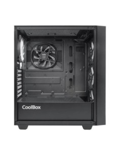 Coolbox Caja Gaming ATX GA300 GRIDLINE Black