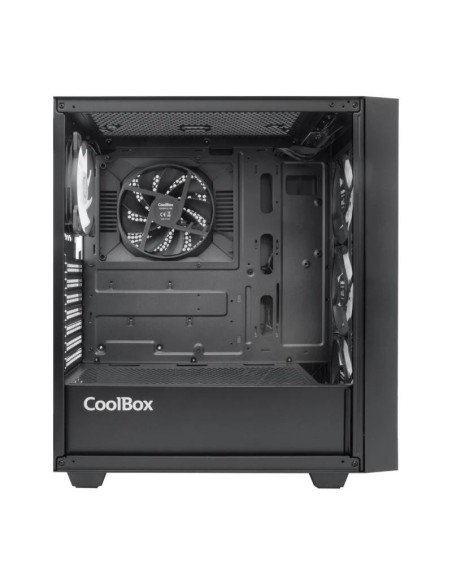 Coolbox Caja Gaming ATX GA300 GRIDLINE Black