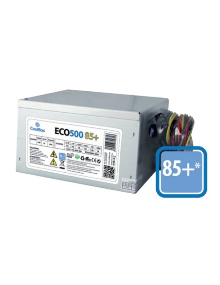 CoolBox Fuente Alim' ATX  ECO-500 85+ EFI