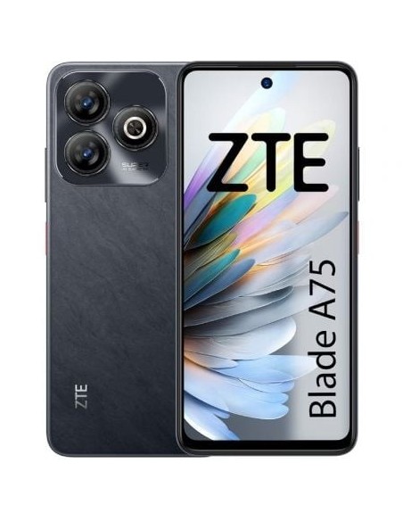 Smartphone ZTE Blade A75 4GB/ 256GB/ 6.6'/ Negro
