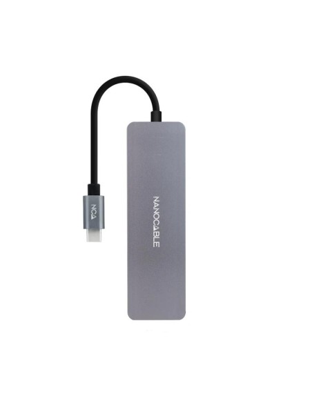 Nanocable HUB USB-C a 3xUSB 3'0/H+1xUSB-C/H