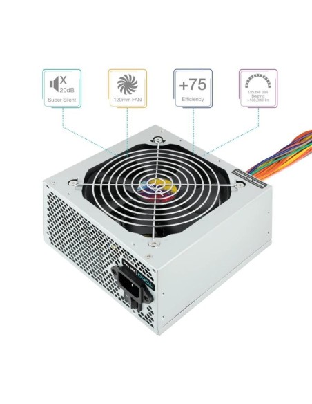 Tooq Fuente Alimentación TQAPOLO-550SP 550W