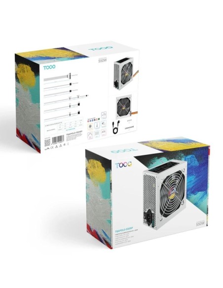 Tooq Fuente Alimentación TQAPOLO-550SP 550W