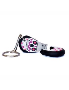 TECH ONE TECH Calavera Pinky 32 Gb USB 2.0 2