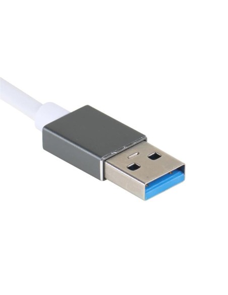 iggual Hub USB-A 3 puertos USB 3'0 + RJ45 Gigabit