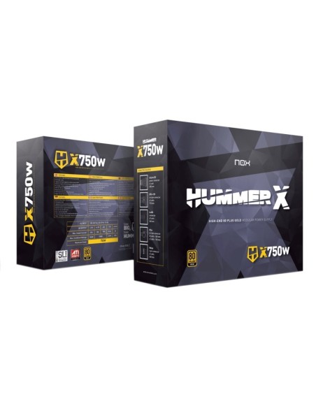 Nox Fuente HUMMER X 750W Modular Gold