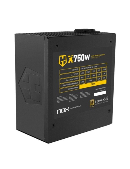 Nox Fuente HUMMER X 750W Modular Gold