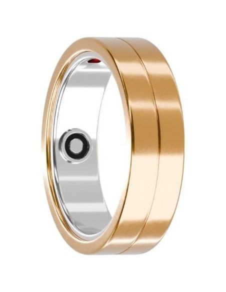 Anillo Inteligente Maxcom MR100 Talla 10/63/ Ø20.1mm/ Notificaciones/ Frecuencia Cardíaca/ Oro
