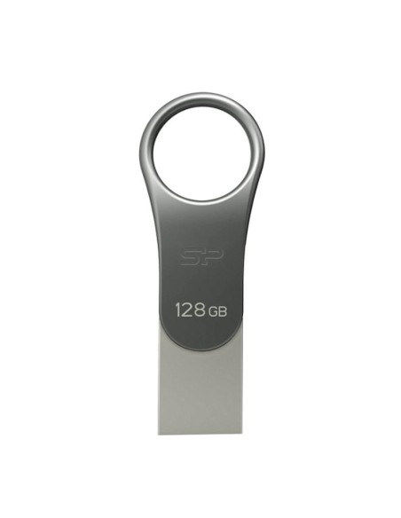 SP Lapiz USB C80 USB-C 3.2 128GB Dual Metalico