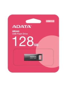 ADATA Lapiz USB UR340 128GB USB 3.2 Metal Black 2