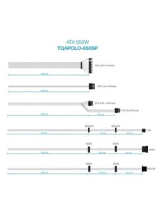Tooq Fuente Alimentación TQAPOLO-650SP 650W 2