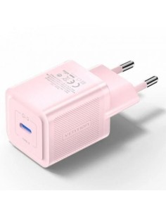 Cargador de Pared GaN Vention FEPP0-EU/ 1xUSB Tipo-C/ 20W