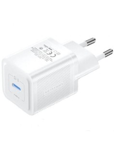 Cargador de Pared GaN Vention FEPW0-EU/ 1xUSB Tipo-C/ 20W