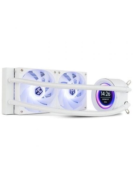 Sistema de Refrigeración Líquida Nox X-240 LCD/ Blanco