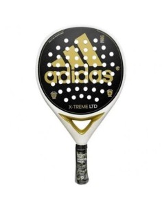 Pala de Pádel Adidas Pala Adidas X-Treme/ Blanca y Oro