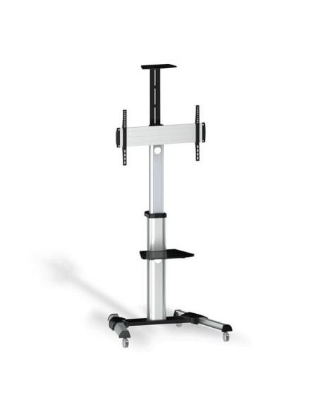 Soporte de Suelo Inclinable con Ruedas Aisens FT70TRE-037 para TV 37-70'/ hasta 50kg