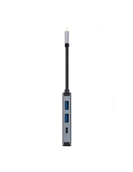 Nanocable Hub USB-C 3xUSB3'0+USB-C+USB-C PD 15cm
