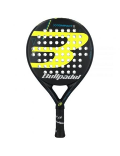 Pala de Pádel Bullpadel X-Compact 2/ Negra y Amarilla