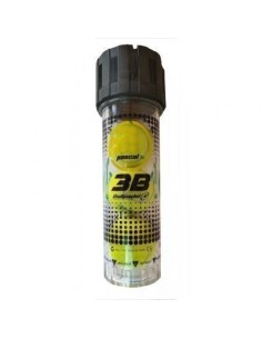 Presurizador para Pelotas de Pádel Bullpadel Pascal Box 3B/ Incluye Bomba Hinchadora/ Capacidad 3 uds