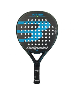 Pala de Pádel Bullpadel Kitter X Blue/ Negra y Azul