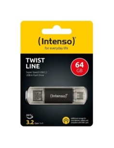 Intenso Twist Line Lápiz USB 3.2 A+C 256Gb 2