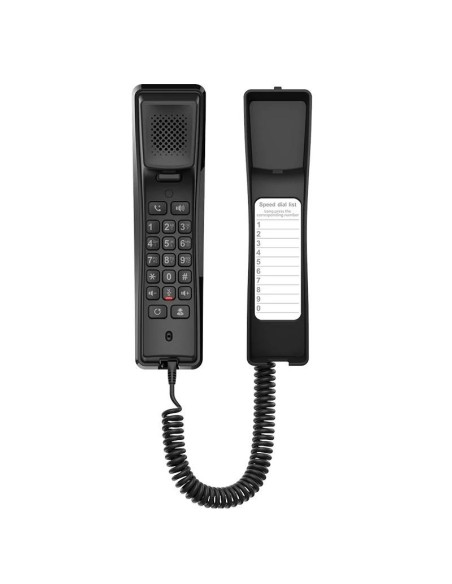 Fanvil H2U-B Teléfono IP Hotel, 2 Líneas SIP, PoE