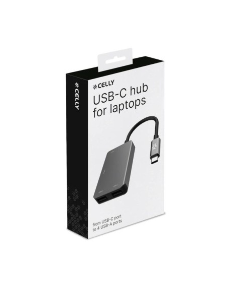 Celly HUB C A 4USB - FUNCIONALIDAD PLUG & PLAY