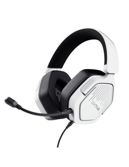 Auriculares Gaming con Micrófono Trust Gaming GXT 492W Carus/ Jack 3.5/ Blancos