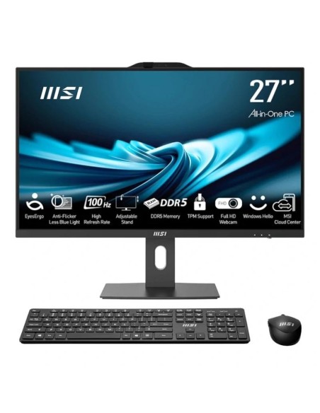MSI AP272P-483ES i5-14400 8GB 512GB W11H 27" Negro