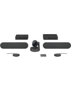 Sistema de Videoconferencia Logitech Rally Plus/ Campo de Visión 82º/ 4K