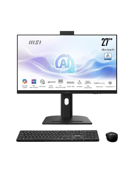 MSI AM273QP-051ES U7-155H 32GB 1TB W11P 27" Negro