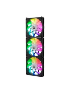 NOX HUMMER EASYLINK | ARGB FANS KIT NEGROS