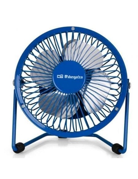 Mini Ventilador USB Orbegozo PW 1026/ Azul