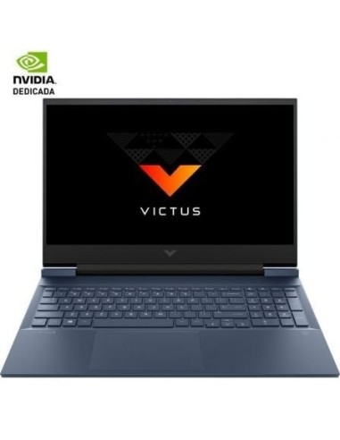 Portátil Gaming HP Victus 15-FA0048NS Intel Core i7-12650H/ 16GB/ 512GB SSD/ GeForce RTX 3050/ 15.6'/ Sin Sistema Operativo