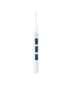 Nanocable Hub USB 3'0 4 x USB 3'0 10cm' Gris
