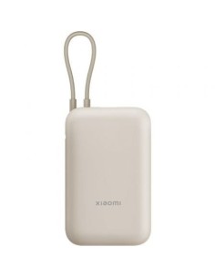 Powerbank 20000mAh Xiaomi 33W Power Bank Integrated Cable/ 33W/ Beige