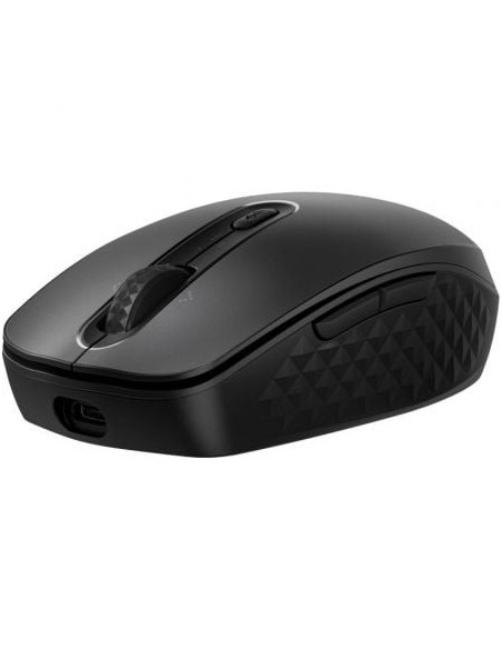 Ratón Inalámbrico por Bluetooth HP 690/ Batería recargable/ Hasta 4000 DPI/ Negro