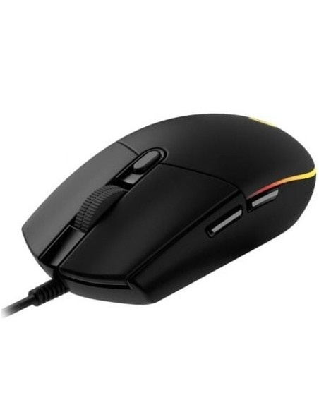 Ratón Gaming Logitech G102 Lightsync/ Hasta 8000 DPI/ Negro