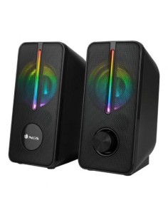 Altavoces NGS GSX-150/ 12W/ 2.0/ Negros