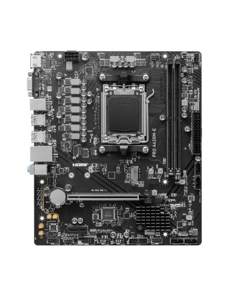 MSI Placa Base PRO A620M-E mATX AM5
