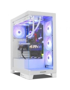 Caja Gaming Semitorre Nox Hummer Glock/ Blanca