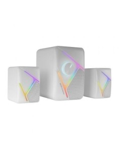 Altavoces Mars Gaming MS-H21/ 35W/ 2.1/ Blancos